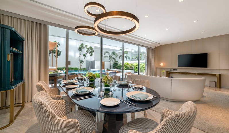 FIVE Palm Jumeirah Dubai-Four Bedroom Duplex Penthouse Suite Dining_18703
